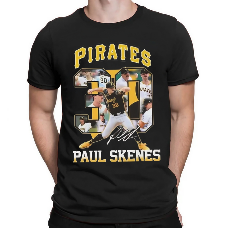 Pirates Paul Skenes Signature Shirt