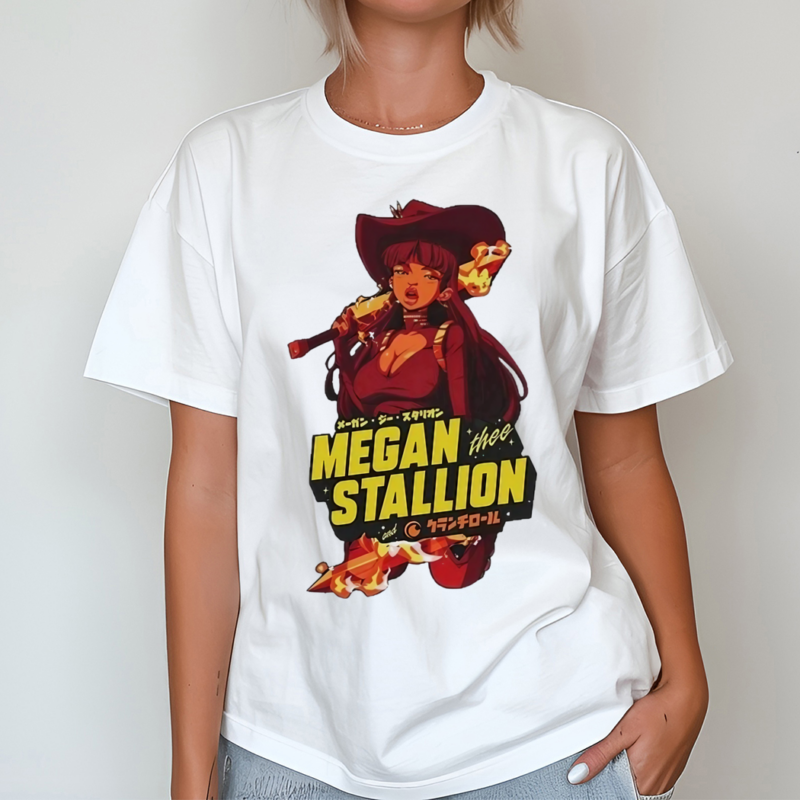 New Crunchyroll x Megan Thee Stallion Streetwear Shirt