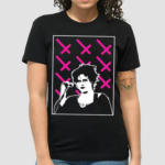 Robert Smith Goth Crosses Shirt