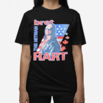 Bret Hart The Hitman Usa Flag And Maple Leaves Shirt