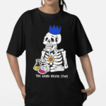 Skeleton The Grind Never Stops Shirt