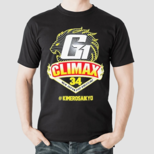 G1 Climax 34 New Japan Pro Wrestling Shirt
