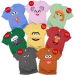 Muppet Show Halloween Costume Group Matching Shirt, Muppet Halloween Costume Party Shirt