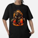 Zuk Old School Runescape Fire Shirt