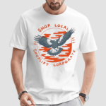 Shop Local Shoplift Corporate Bird Shirt