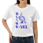 Blink 182 Middle Finger Shirt