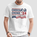 Cheech And Chong 2024 Rolling With My Homie Shirt