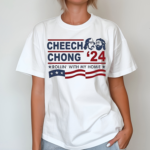 Cheech And Chong 2024 Rolling With My Homie Shirt