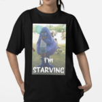 Grimace Meme I Am Starving Shirt