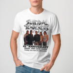 Suicidal Tendencies 45th Anniversary 1980 2025 Thank You For The Memories Signatures shirt