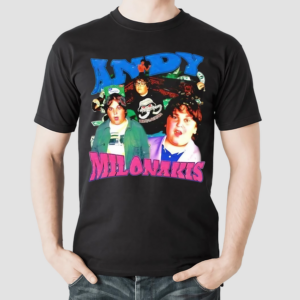 Andy Milonakis Character Graphic Shirt