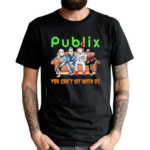 Horror Movie Characters Publix You Can’t Sit With Us Halloween 2024 Shirt