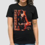 ACDC Angus Young I Have Got The Blues In My Heart And The Devil In My Fingers Signature shirt