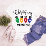 Personalized Christmas Crew Family With Names Matching Christmas Shirt