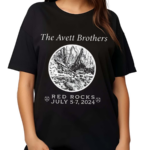 The Avett Brothers Red Rocks July 5 7 2024 Event Shirt