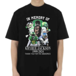 In Memory Of Khyree Jackson 1999 2024 Thank You For The Memories Signatures Shirt