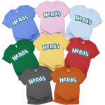 Nerds Candy Group Shirt, Halloween Candy Group Shirt, Family Halloween Costume Shirt, Matching Family Shirt