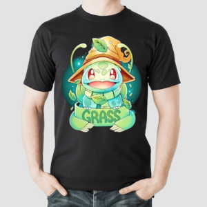 Wizard Grass Bulbasaur Pokemon Cartoon Shirt