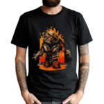 Zuk Old School Runescape Fire Shirt