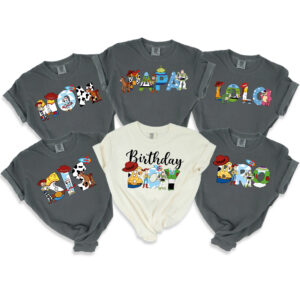 The Toy Story Birthday Custom For Family Matching Birthday Shirt