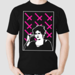 Robert Smith Goth Crosses Shirt