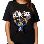 Blink 182 Happy US Independence Day 2024 Shirt