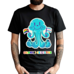 Calamari Collective Octopus LGBTQ Flag Shirt