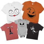 Jack Skellington Sally Zero Oogie Boogie Halloween Costume Shirt