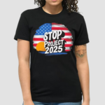 Stop Project 2024 American Flag Vintage Shirt