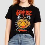 Halloween Pumpkins Blink 182 Shirt