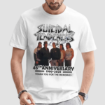 Suicidal Tendencies 45th Anniversary 1980 2025 Thank You For The Memories Signatures shirt