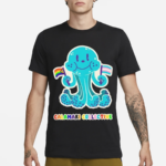 Calamari Collective Octopus LGBTQ Flag Shirt