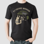 Keyboard Warrior Skull Shirt