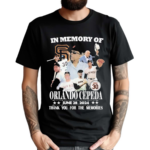 Orlando Cepeda Thank You The Memory Shirt