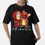 Winnie The Pooh Tigger And Deadpool Best Friends Disney Fan Shirt