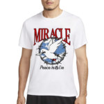 Miracle Peace Is Lie Dove With Knife Shirt