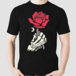 Morbid Skeleton Rose Shirt