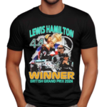 Lewis Hamilton Winner British Grand Prix 2024 Shirt