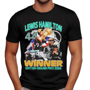 Lewis Hamilton Winner British Grand Prix 2024 Shirt