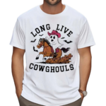 Long Live Cowghouls Ghost And Horse Shirt