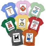 Monopoly Game Halloween Costume Shirt, Monopoly Game Cards Cosplay Shirt