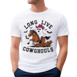 Long Live Cowghouls Ghost And Horse Shirt