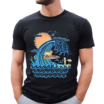 Dogs In A Pile Summer Surfboard Shirt