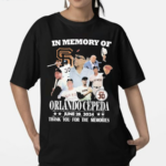 Orlando Cepeda Thank You The Memory Shirt