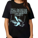 Fall Out Boy Going Nowhere Fast Boyfriend Fit Girls Shirt