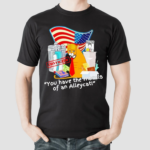 Morals Of An Alley Cat Presidential Debate 2024 Quote Shirt