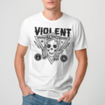 Violent Soho Blazin Skull Shirt