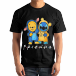 Winnie The Pooh Friends And Stitch Shirt