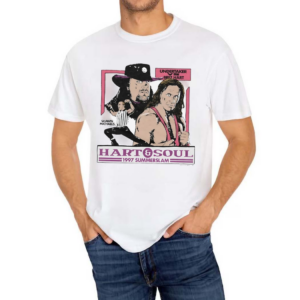 SummerSlam 1997 The Undertaker Vs Bret Hart Hart and Soul Shaw Michaels Shirt