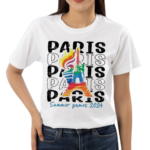 USA Eiffel Tower Summer Games 2024 Shirt